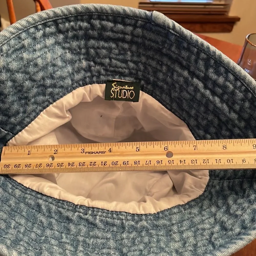 Vintage Denim Bucket Hat